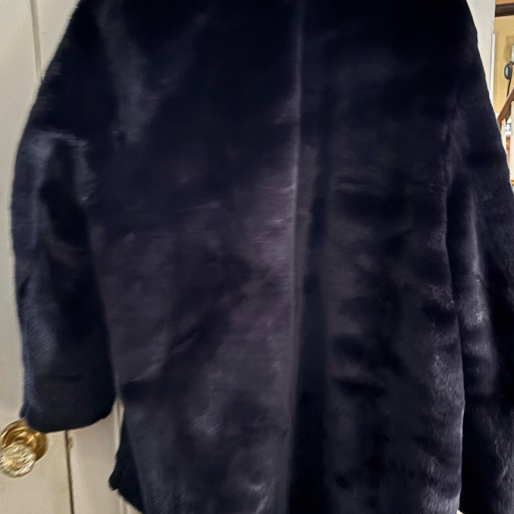 H&M Black Teddy Coat - Picture 4 of 5